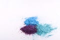 Beauty, makeup cosmetics, eyeshadow splash palette Royalty Free Stock Photo