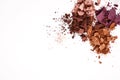 Beauty, makeup cosmetics, eyeshadow splash palette Royalty Free Stock Photo