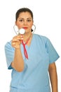 Beauty medical worker woman