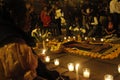 Beauty mexican altar in celebration of the Day of the Dead