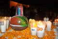 Beauty mexican altar in celebration of the Day of the Dead
