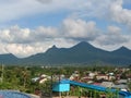 The beauty of Mount Poteng in Singkawang city Royalty Free Stock Photo