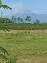 The beauty of Mount Semeru in Indonesia Royalty Free Stock Photo