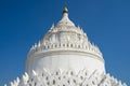 Beauty Mysterious of Hsinbyume Pagoda Myatheindan nearly Mingun Pahtodawgyi is famous for a completely stunning white architectu