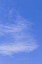 Beauty Nature cloudscape with blue sky and white cloud Royalty Free Stock Photo