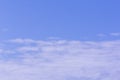 Beauty Nature cloudscape with blue sky and white cloud Royalty Free Stock Photo