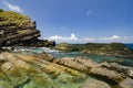 Beauty nature of Kapas Island located in Terengganu, Malaysia wi Royalty Free Stock Photo