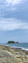 the beauty of the panorama of kurakura beach, lombok