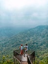 the beauty of the panoramic view of Petung Sewu, Cangar, Malang, Indonesia
