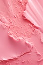 Beauty pink make-up powder product texture as abstract makeup cosmetic background, crushed cosmetics, generative ai