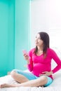 Beauty pregnancy woman