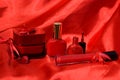 Beauty products. Cosmetics