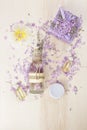 Beauty products with Lavender