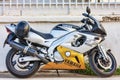 Beauty profile of Yamaha YZF600R Deltabox Thunder motorcycle