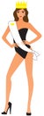Beauty queen Royalty Free Stock Photo