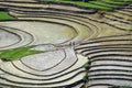 Beauty of rice terraces in Muong Hum, Lao Cai, Vietnam