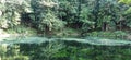 The beauty of the river in telaga biru Royalty Free Stock Photo