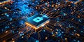 The Beauty of Safeguarding Data: Exploring the Intersection of Cybersecurity and Art. Concept Data
