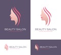 Beauty salon logo Royalty Free Stock Photo