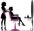 Beauty salon Royalty Free Stock Photo