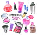 Beauty salon vector logo design template. perfume
