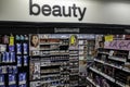 beauty section of store