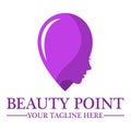 Beauty shop logo design template