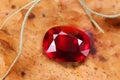 Beauty Shot Gemstone Background Texture Object