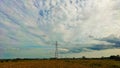 The beauty of the sky in the afternoon, located in Gambut, Kertak Hanyar District, Banjar Regency, South Kalimantan