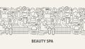 Beauty Spa Banner Concept Royalty Free Stock Photo