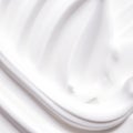 Beauty swatch and skincare cosmetics texture, white cream as cosmetic background. Generative Ai