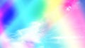 beauty sweet pastel soft yellow blue with fluffy clouds on sky. multi color rainbow image. abstract fantasy growing light