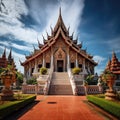 Beauty of temples in northern Thailand