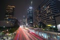 THAMRIN ROAD IN JAKARTA, INDONESIA