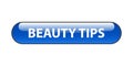 Beauty tips button