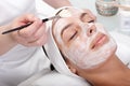 Beauty treatment at beautician