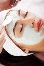 Beauty treatment in spa salon Royalty Free Stock Photo