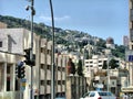 Beauty view of Haifa city architecture