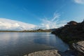 Beauty view on Kolyvan lake