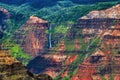 Waipoo falls at Waimea Canyon.