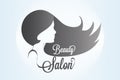 Beauty woman salon icon logo vector image