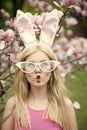 Beauty, youth and freshness in spring, easter. Royalty Free Stock Photo