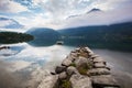 Beautyful fjord landscape, Norway Royalty Free Stock Photo