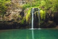 Beautyful forest waterfall Royalty Free Stock Photo