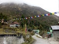 A beautyful place in gangtok sikim. in india near chaina broder Royalty Free Stock Photo