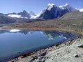 A beautyful place in gangtok sikim. in india near chaina broder Royalty Free Stock Photo