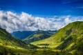 Beautyfull mountain landscape in Bagolino, Lombardy, Italy