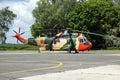 Belgian Navy Sea King rescue helicopter