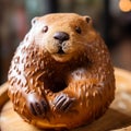 Beaver Donut: A Deliciously Detailed Pastry In The Shape Of A Cute Critter
