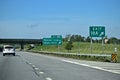 Beaver Island State Park, New York Exit Sign Royalty Free Stock Photo